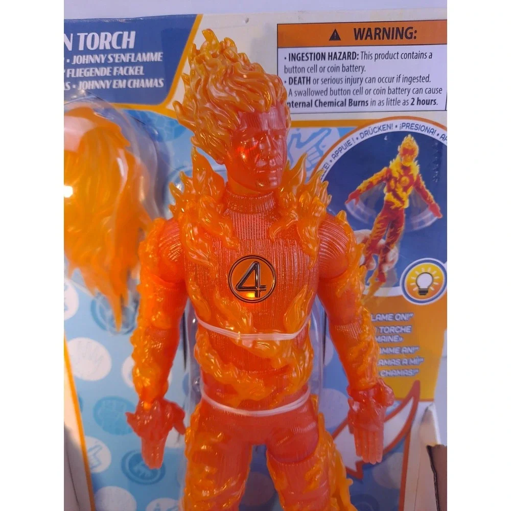 Marvel Studios Fantastic‎ 4 First Steps Titan Hero Series HUMAN TORCH 10